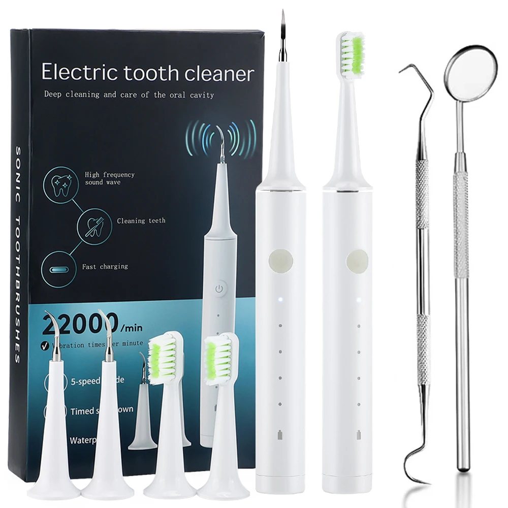 

Electric Sonic Tooth Stain Remove Ultrasonic Dental Scaler Teeth Tartar Stain Tooth Calculus Remover Electric Sonic Teeth Plaque