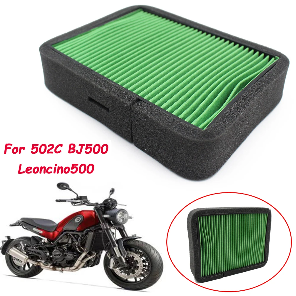

For Benelli 502C BJ500 Leoncino500 BJ 500 Motorcycle Replacement Engine Air Intake Filter Element Motorbike Air Filter Cleaner
