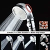 New 3 Modes adjustable nozzle Booster handheld bathroom shower Removable and washable anion filter shower Bathroom Accessories 2