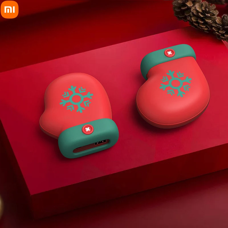 

Xiaomi New Christmas Small Hand Sets Small Socks Warm Hand Treasure Valentine's Day Gift Hot Water Bag Mini Charger Winter