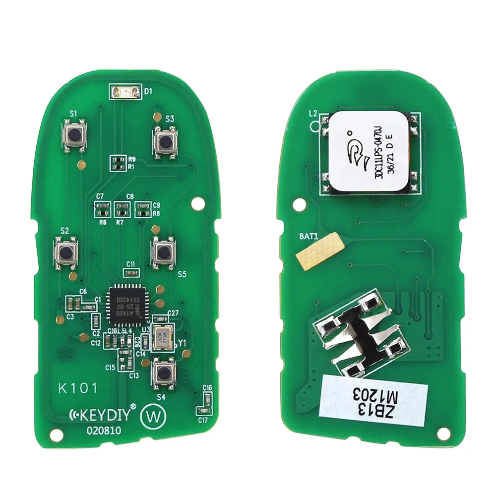 

KEYDIY ZB13 Smart ZB Series KD Remotes Car Key Accsesories for KD-X2 Programmer Tools For Maserati Style No Shell