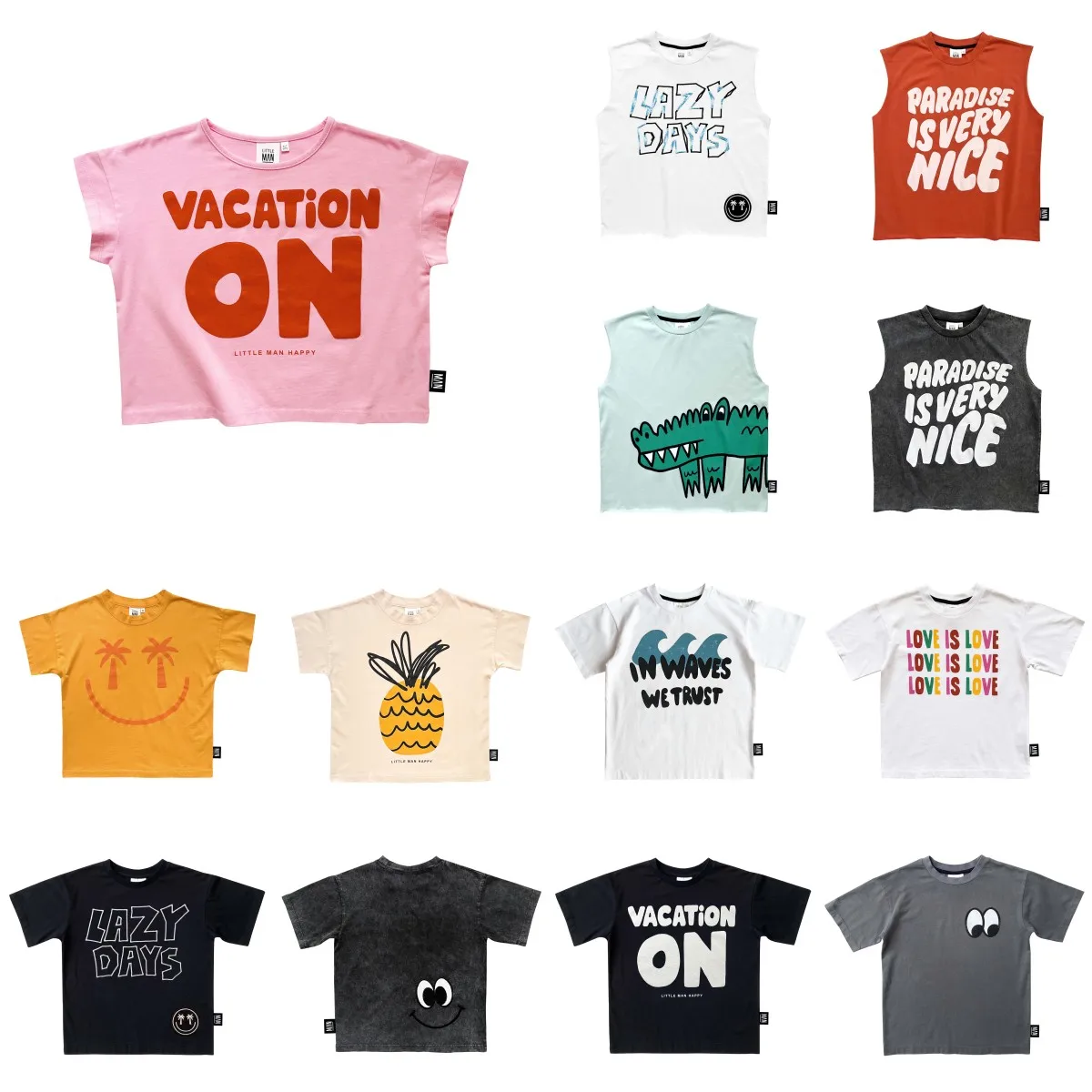 

24 Summer New LMH Kids Boys T Shirts Cotton Print Cartoon Short Sleeves Tees Tops Brand Toddler Baby Girl Clothes T-shirts