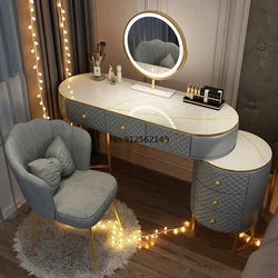 Coiffeuse de luxe moderne Simple, petit appartement européen, meuble de rangement 