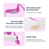 EMS Pulse Vibration Under-Eye Massager Heated Relieves Eye Fatigue Eyes Massage Glasses Dark Circle Eye Bags Eye Fat Remover 5
