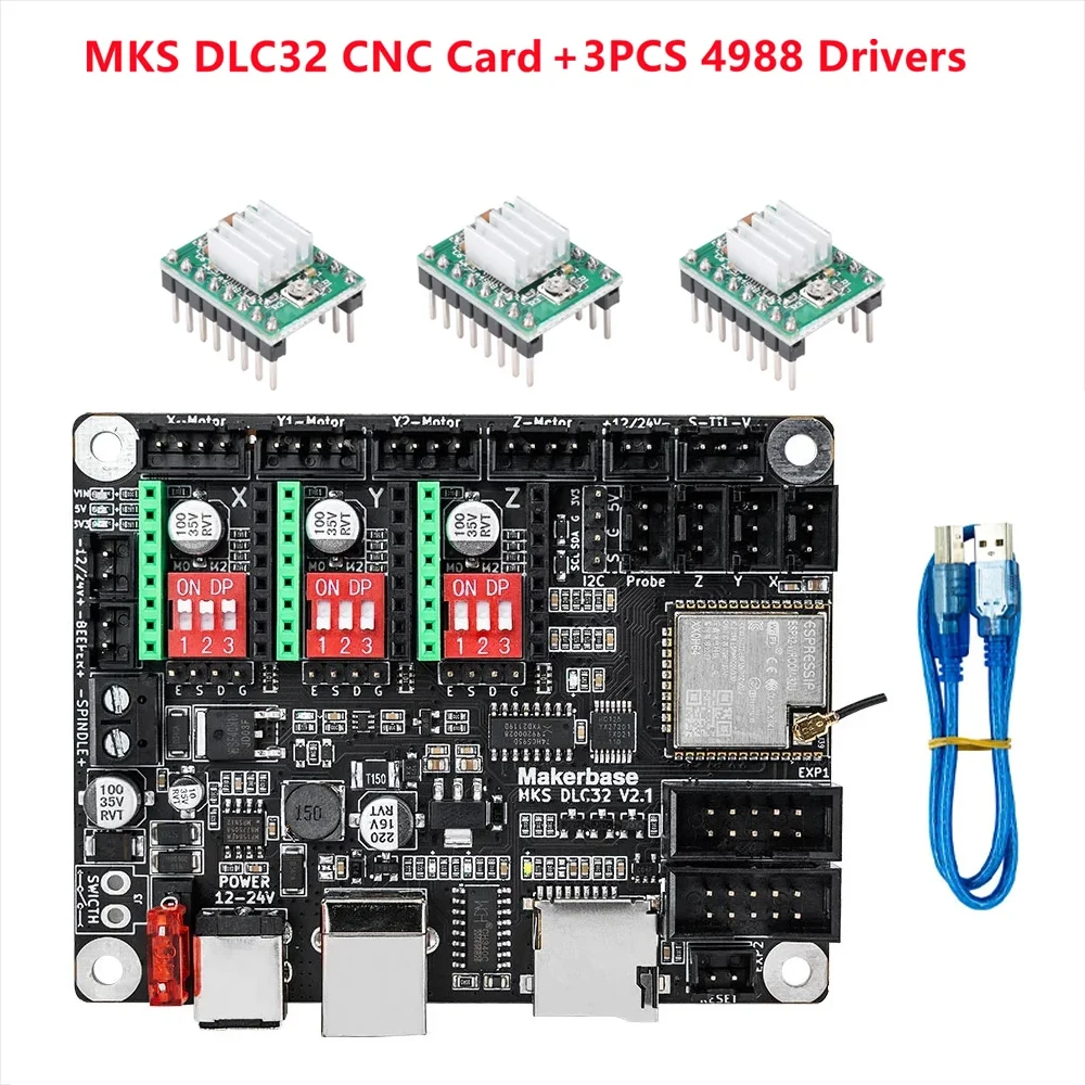 MKS DLC32 V2.1 Offline Controller Board 32bits ESP32 WIFI GRBL