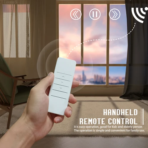 3 세대 짧은 Tuya 와이파이 전기 스마트 커튼 모터 지능형 지원 음성 제어 알렉사 구글 어시스턴트 6