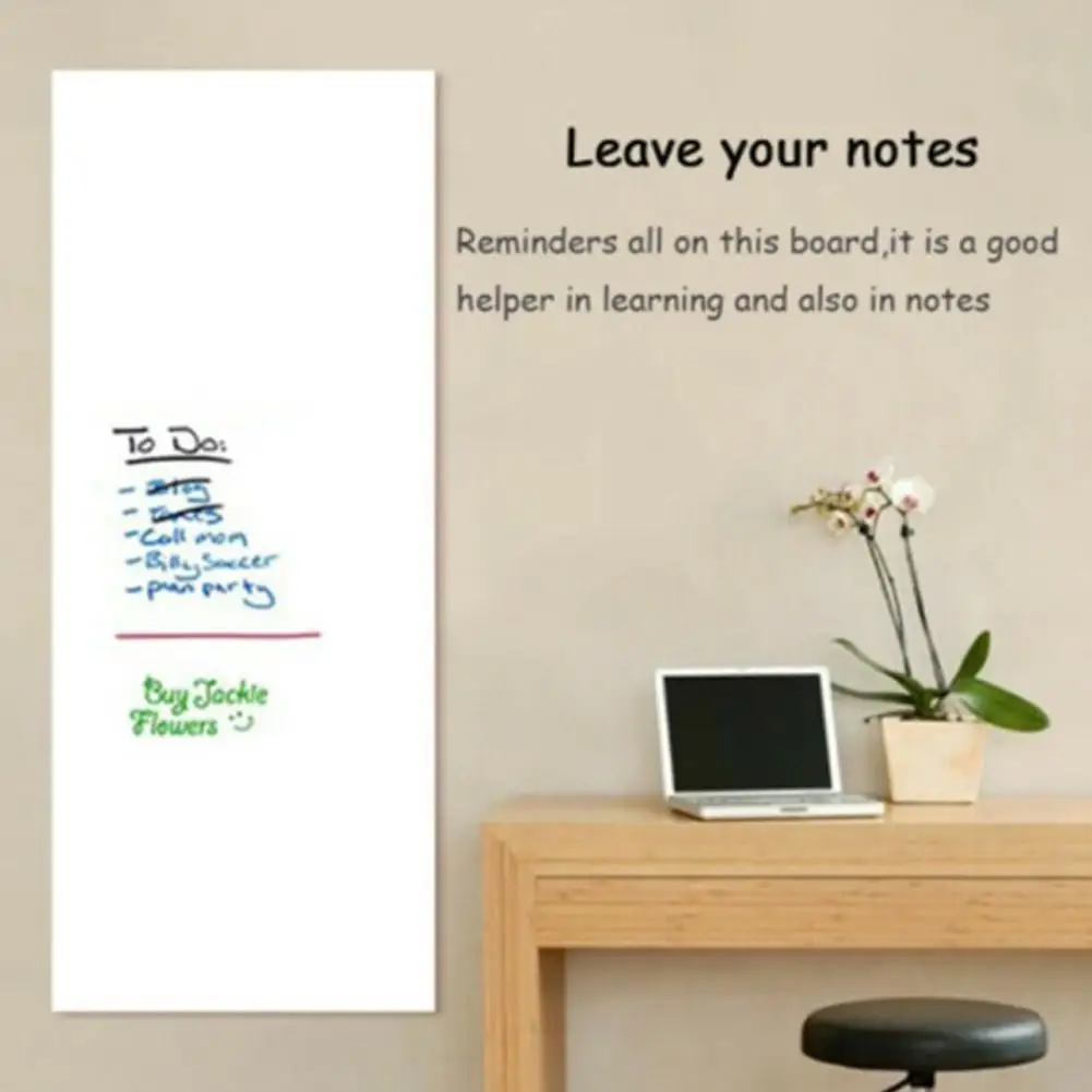 Vintage 45 X 200cm Rewritable Whiteboard Blackboard Sticker Removable Teaching Wall Kids Education Whiteboard Sticker