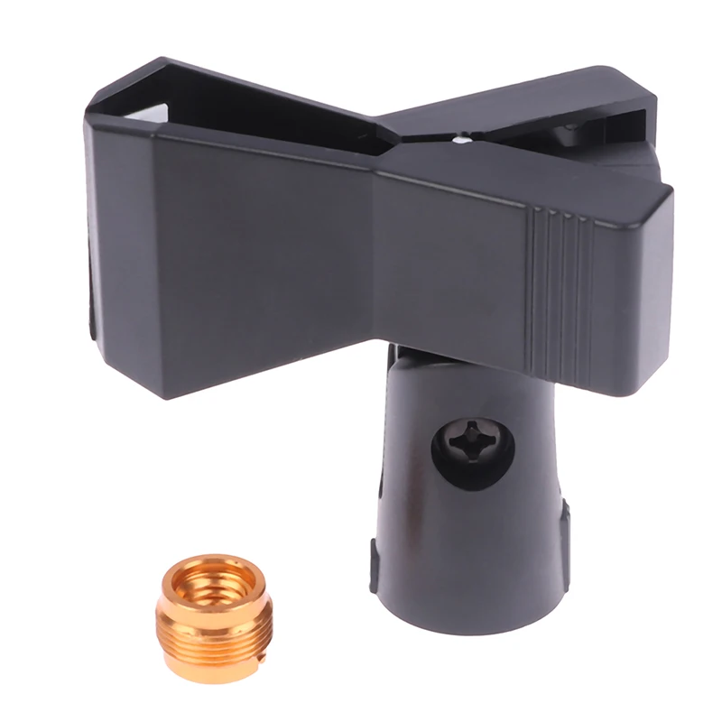 휴대용 마이크용 범용 마이크 클립 마이크 홀더 무선/유선 퀵 릴리스 마운트 어댑터 스탠드 교체 홀더