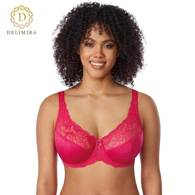 DELIMIRA Brasier Strapless Sujetador sin Tirantes de Encaje Forrado para  Mujer Rocío de melocotón 34F : : Ropa, Zapatos y Accesorios