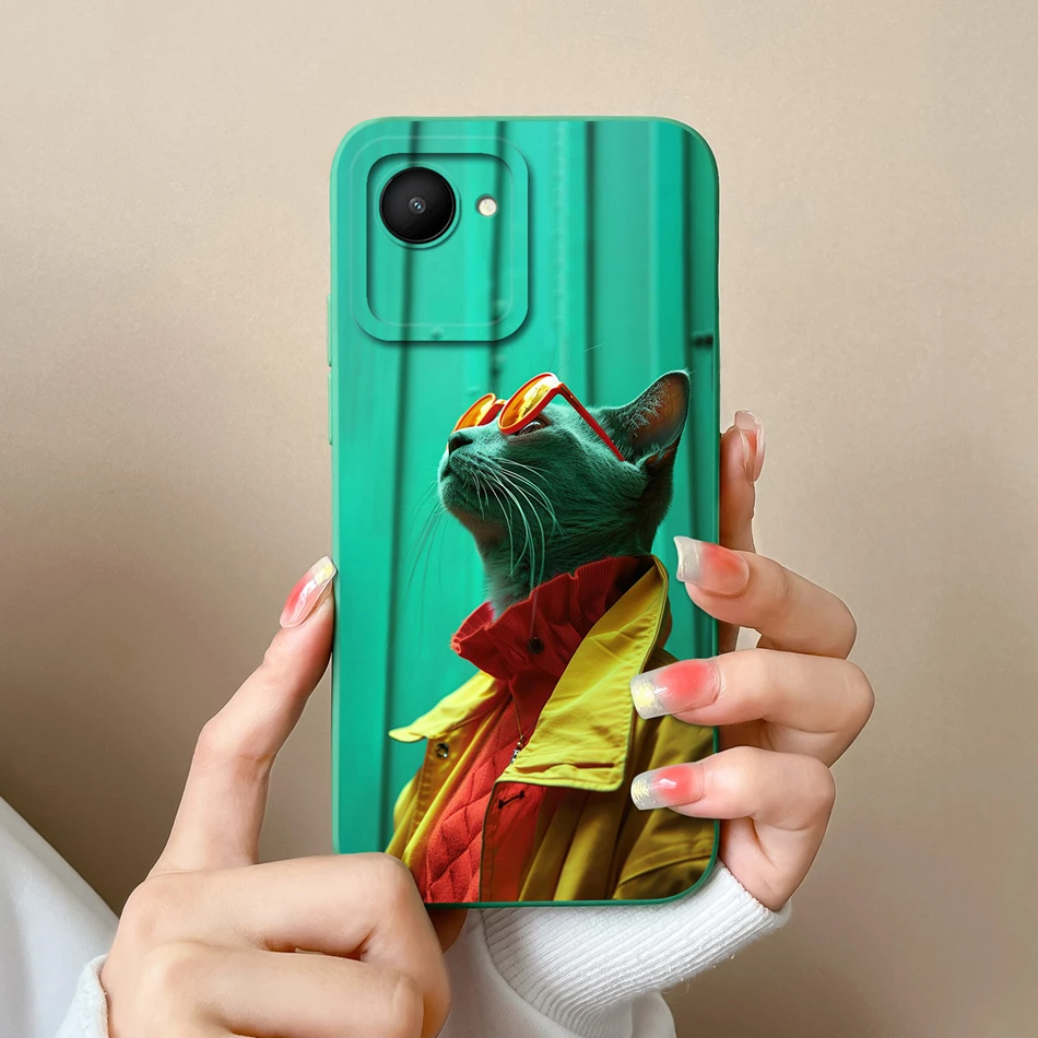 Elegant Liquid Silicone Shockproof Phone Case - Full Protection Soft Bumper Design