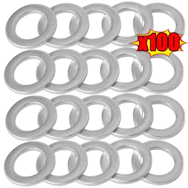 Aluminum Oil Drain Plug Crush Washers 12mm 94109-12000 9410912000 94109 12000 for Honda Odyssey Accord Civic Crv Acura Mdx TL