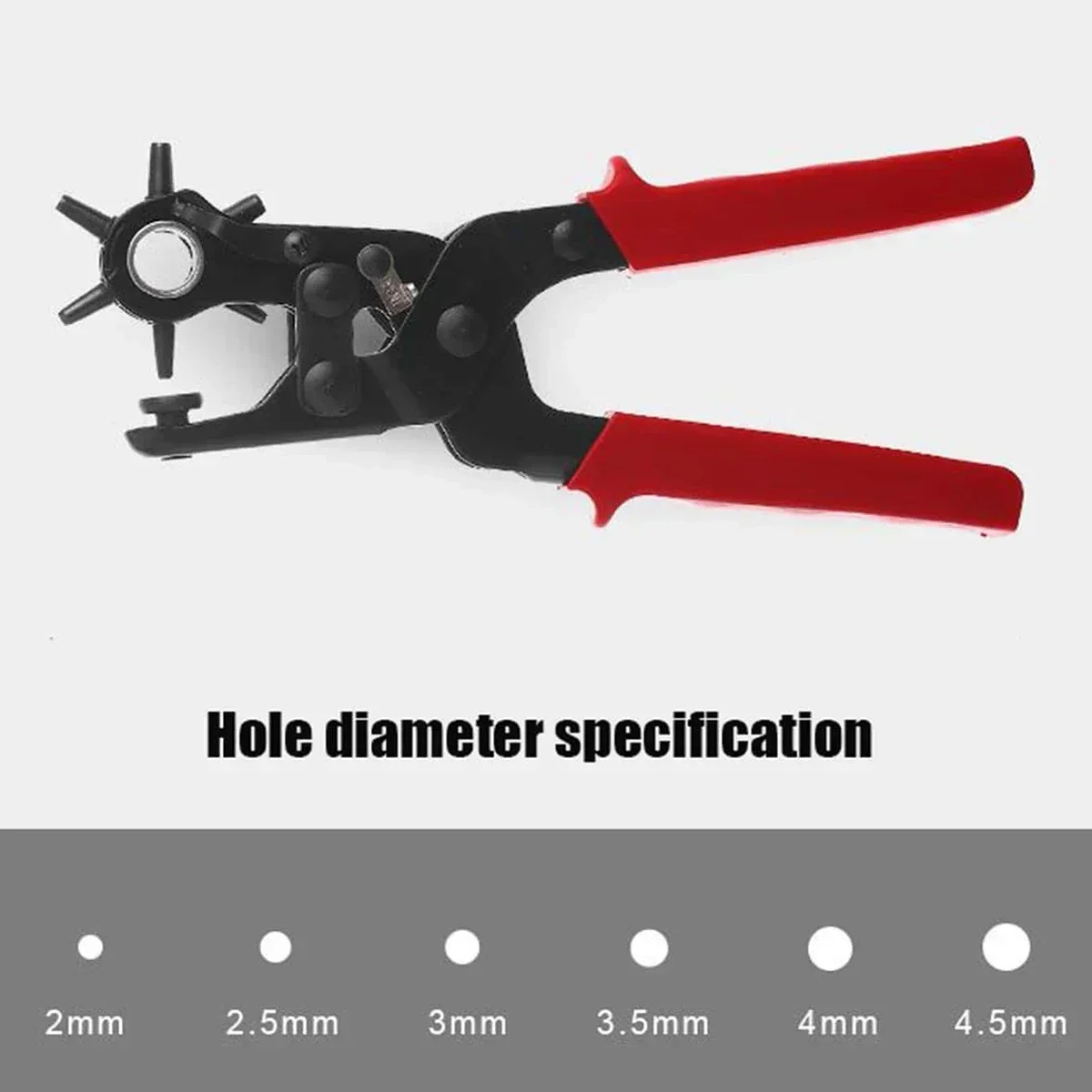 Mustang Tool Multifunctional Steel Puncher Belt Hole Puncher