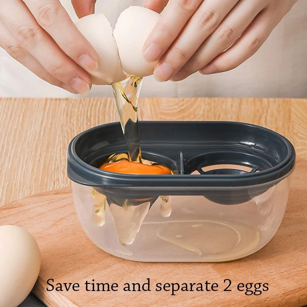 EggSeparatorWhiteYolkDividerSmallCakeCookiesPastryExtractorSieveHomeBakersGifts