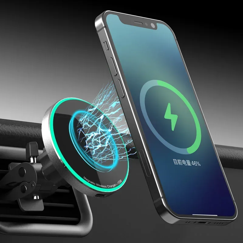 Magnetic Air Vent Phone Holder Clip for Cars - Universal GPS & Navigation Mount