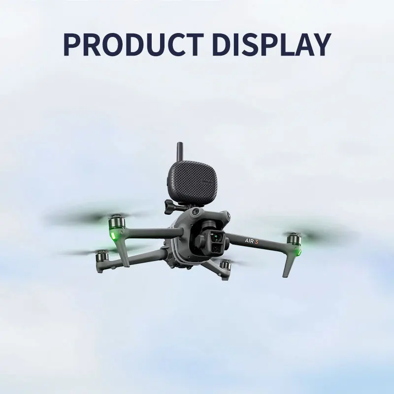 Altoparlante drone Megafono Altoparlante vocale per serie DJI Mavic Megafono Altoparlante vocale wireless Dispositivo per gritarsi Accessorio drone - immagine 2