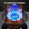 Embedded Gas Stove with 2 Burner Household Natural Gas Automatic Flameout Protection Gas Cooker 5