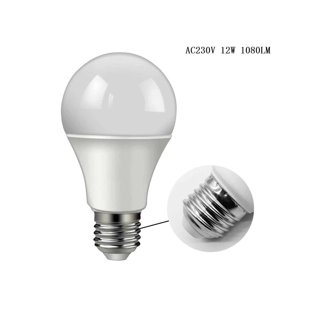 공장 직접 LED 전구 램프 9W 10W 12W 15W 18W E27 AC220V 240V 1PC 거품 공 전구 거실 침실 실내 조명