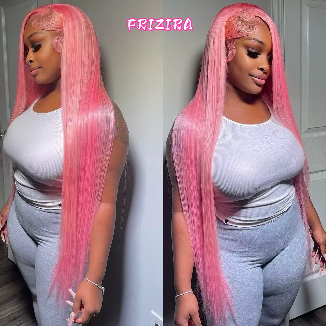 Vibrant Pink Lace Front Wig for Trendy Looks