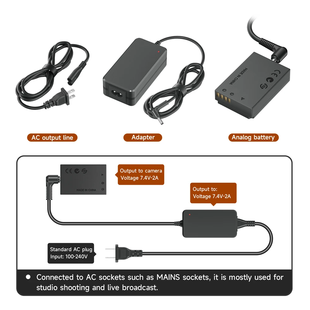 Pachet de baterii Canon LP-E12, 875 mAh, pentru EOS-100D,M50 Mark II,M50,M10 Cam