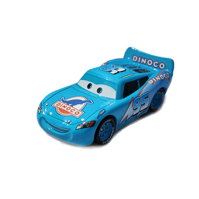 Pixar Cars 2 Lightning Mcqueen Alloy Metal Toy Car  Dinoco Lightning  Mcqueen Toy - Railed/motor/cars/bicycles - Aliexpress