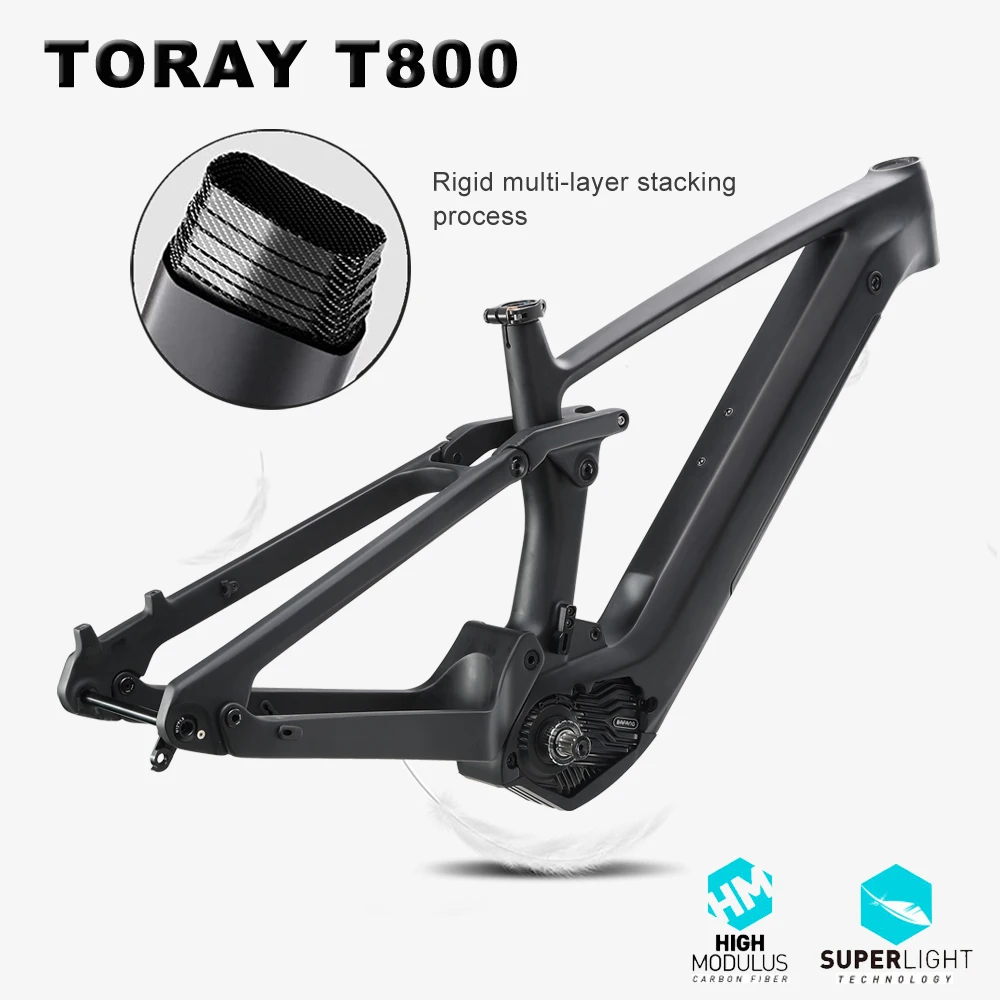 2022 New Design Full Suspension Frame Carbon Fiber Dual - Main Image