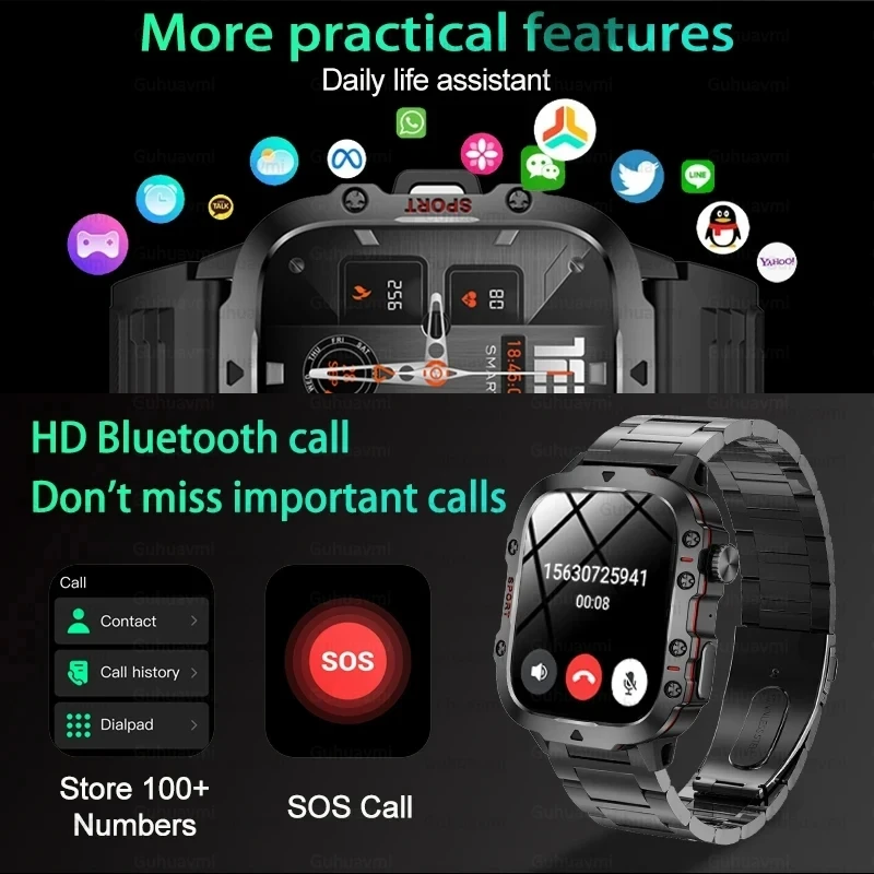 ߰  GPS Ʈ ġ  AMOLED HD ũ ɹڼ  ߿ Ʈġ, ȭ̿  ȭ, 2024 ǰ