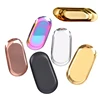 Korean Storage Tray Metal Dessert Plate Desktop Decorative Tray For Cosmetics Fruit Food Trays Jewelry Plate Kitchen Organizer 1