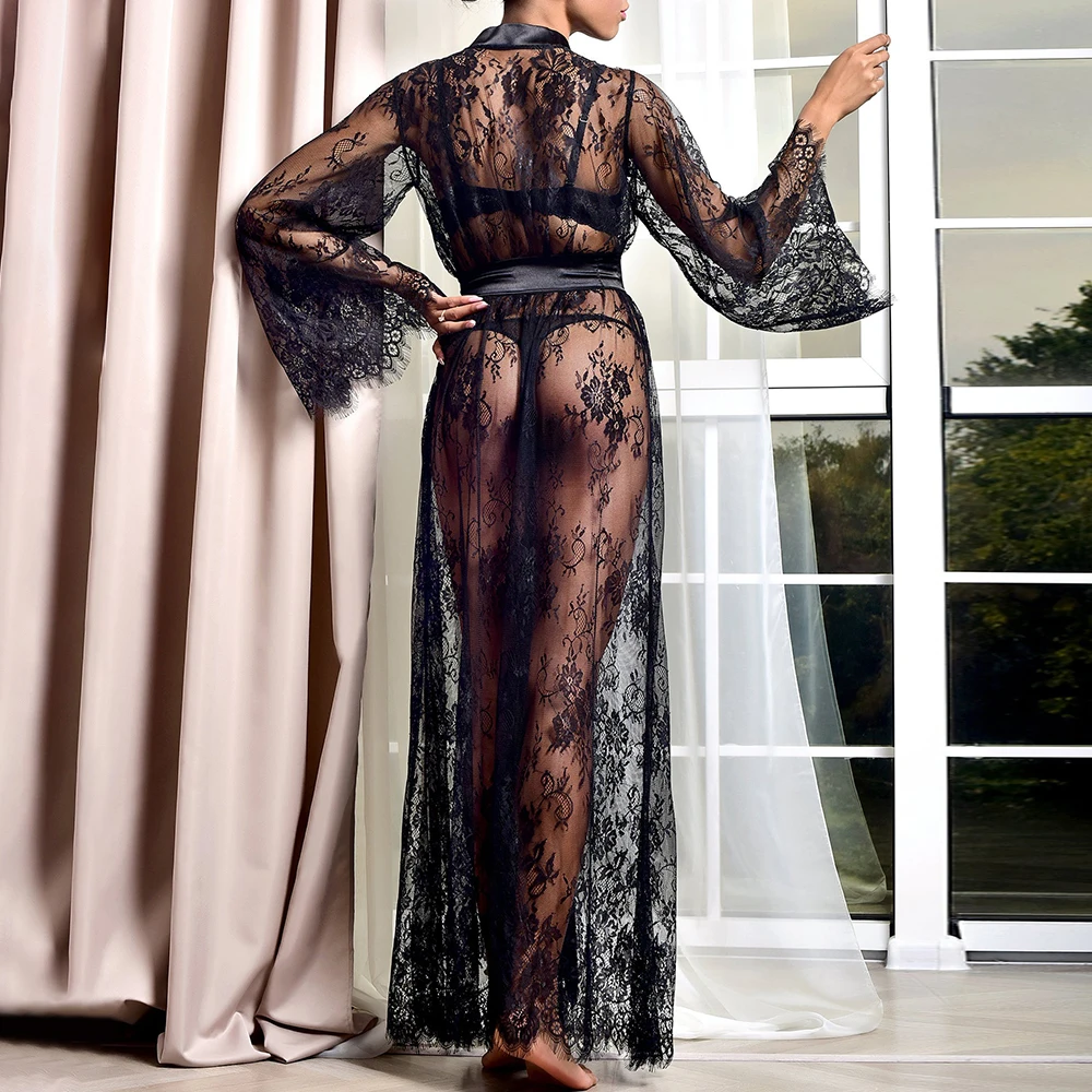 Female Lingeries Mesh Sheer Nightwear