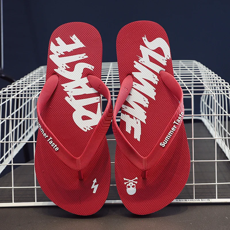 Men’s Summer Flip-Flops 2025 – Soft Sole Non-Slip Beach Sandals, Youth Casual and Elegant Party Sandals Beach Footwear Flip-flops
