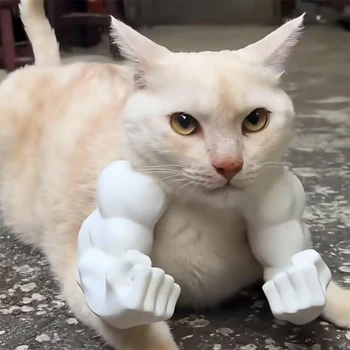 Funny Hulk Arm Pet Costume 1