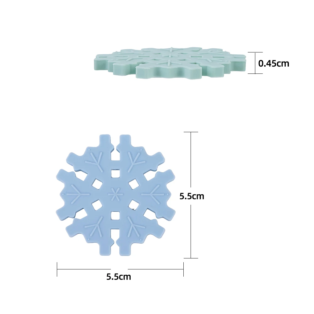 TYRY.HU Snowflake blocks Geometric shapes Montessori toys for 3-6 years old Children Building blocks Kindergarten