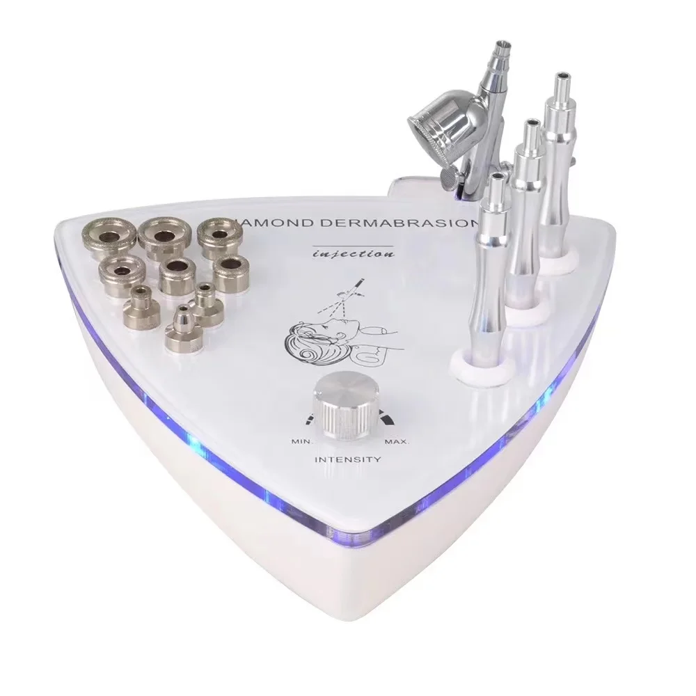 Diamond Microdermabrasion Beauty Machine Vacuum Face Lifting Massager Facial Clean Anti Wrinkle Skin Rejuvenation diamond microdermabrasion 15 tips wands for facial skin peeling machine dermabrasion tips replacement deep clean tool