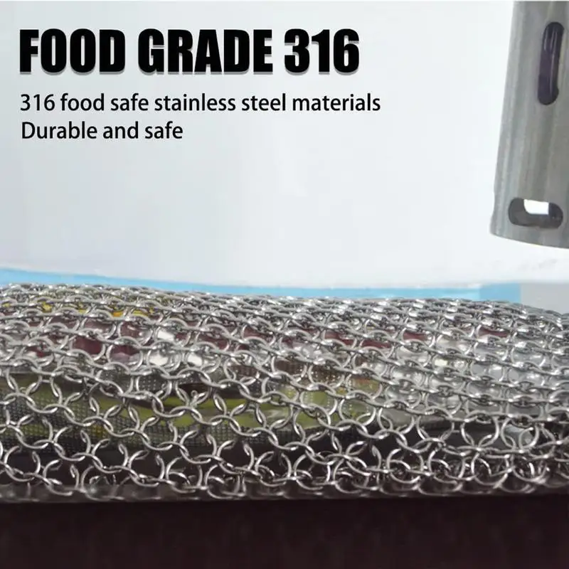 Sous Vide Weight Mesh Stainless Steel Weight Net Full Submersion Cooking Mesh Net For Healthy Meals Sous Vide Accessories