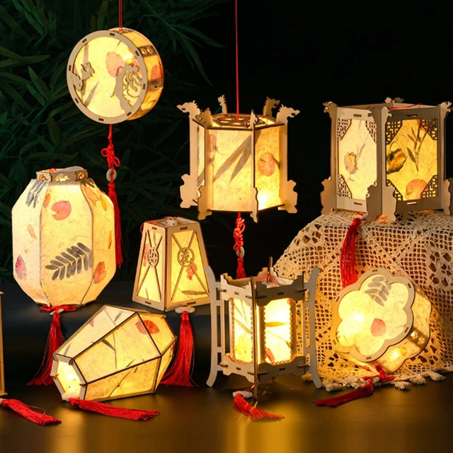 Japanese Style Paper Lanterns  Japanese Lanterns Decorations -  Pine/lotus/plum Round - Aliexpress