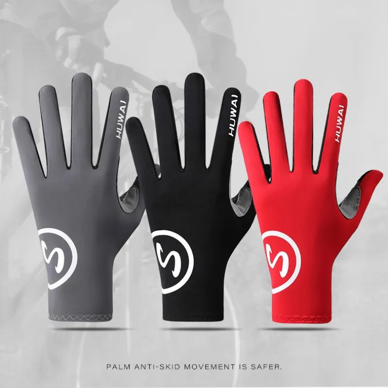 Touch Screen Long Full Fingers Half Fingers Gel cycling gloves MTB Road Bike Riding Racing Women Men Bicycle