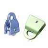 X37E Lifting Rope Roller Pulley Wheel Climbing Pulleys Metal Sheave Rock Climbing 2000kg Flexible Active Pulley Block Pulley 4