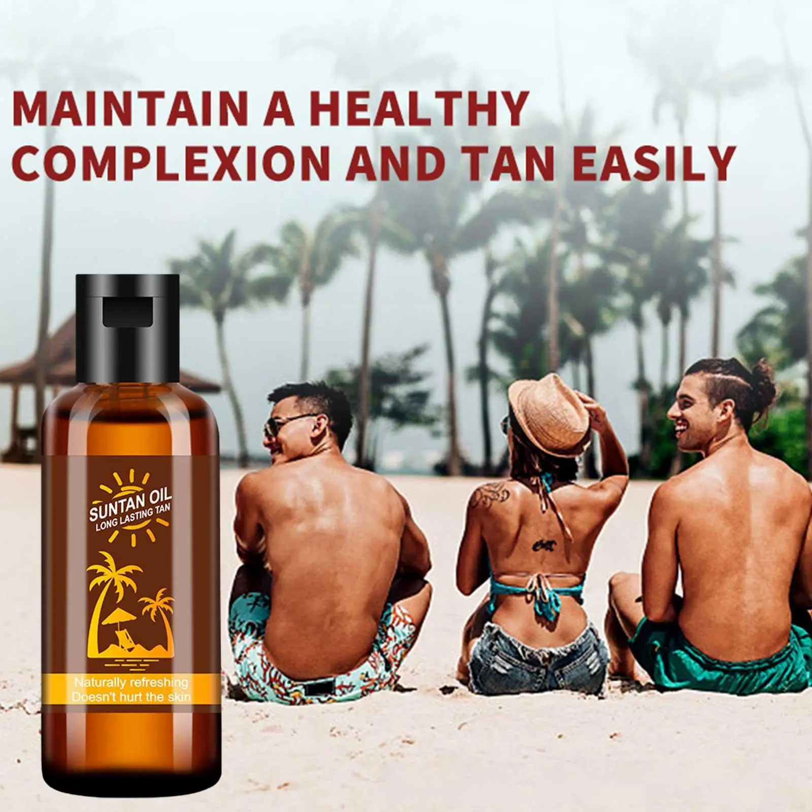 35ml Tanning Gel Cream Tanning Lotion Oils Body Bronzer Self-tanning Suntan Sexy Solarium Beach Oil Protection Lotion Tan Oils Skin Natural T3K1