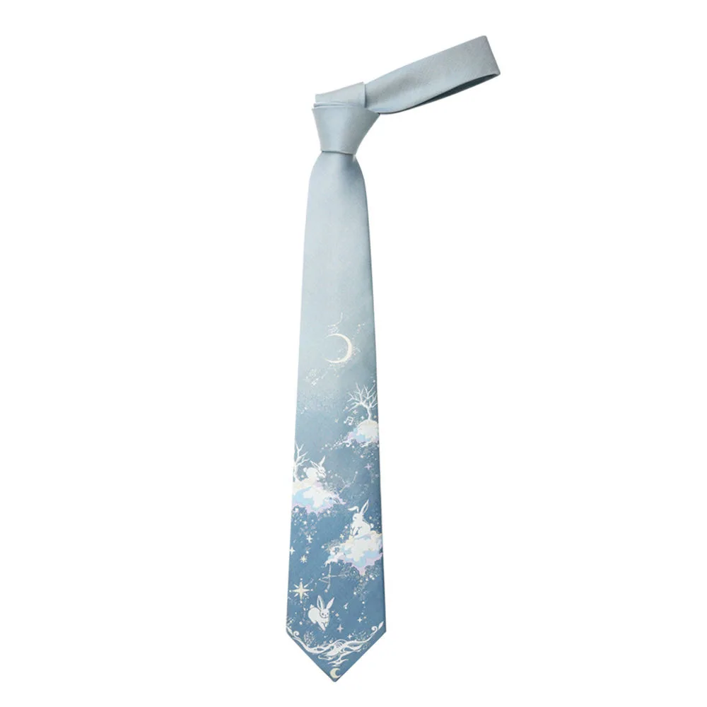 JK Uniform Ties Cosplay Harajuku Lolita Men Women Anime Cartoon Tie for Christmas Gift Clothing Accessories