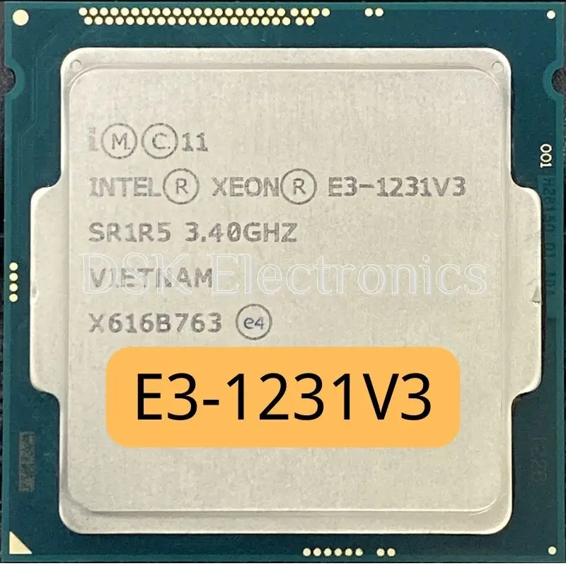 Intel Xeon E3-1220v3 E3-1231v3 セット 雑誌で紹介された - タブレット