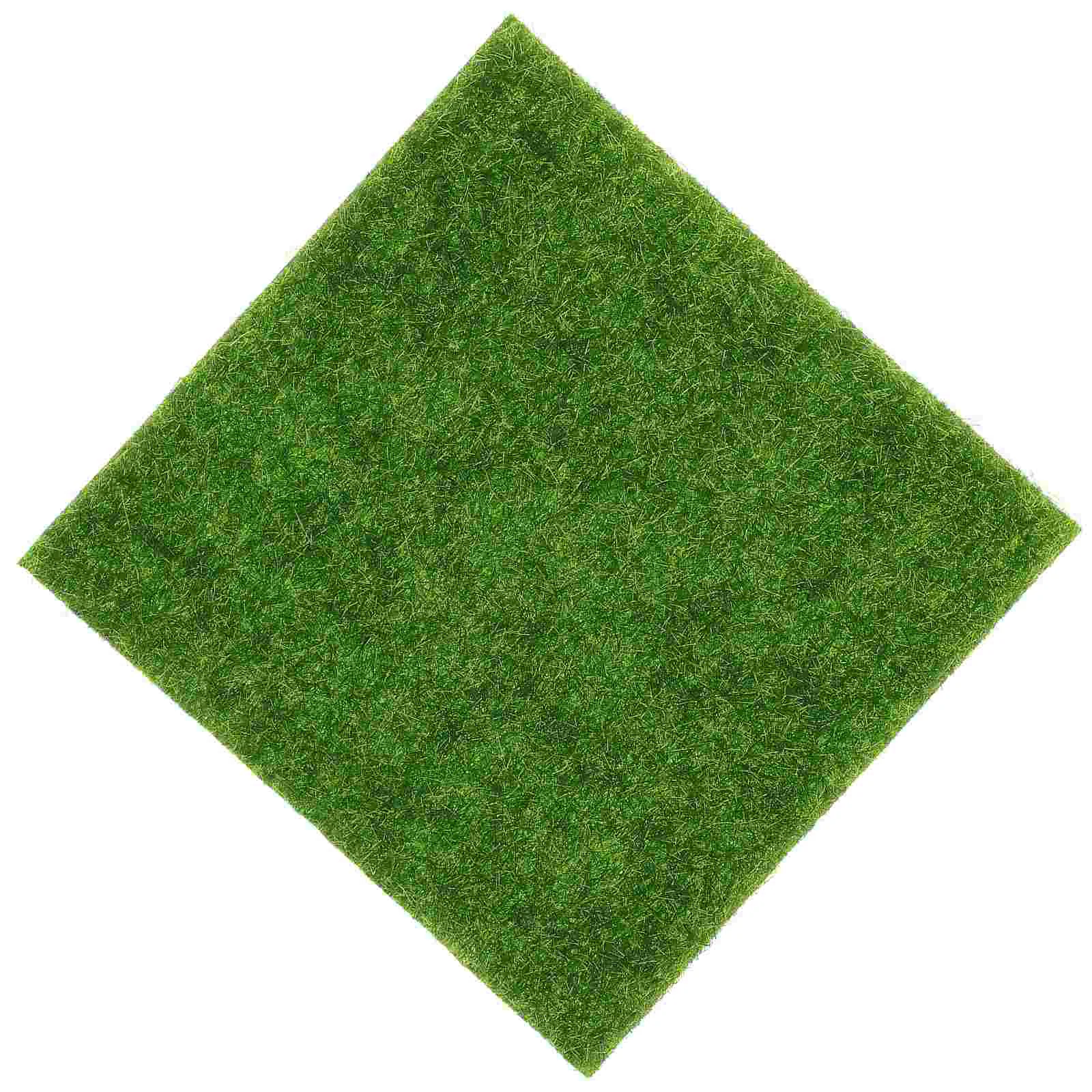 

Fake Turf Garden Decor Artificial Grass Lawn Mat Simulation Green Pvc Landscaping