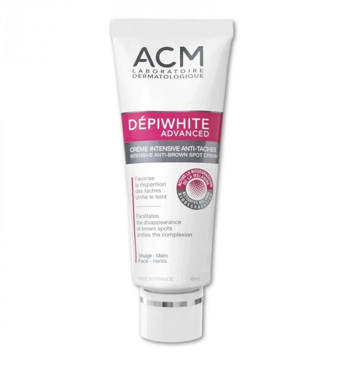 ACM DEPIWHITE جوهر مكثف مضاد للبقع البنية يطفو الم...