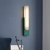 Modern Minimalist Home Decor Wall Lamp for Living Room Bedroom Bedside Hallway Aisle Luxury Imitation Marble LED Lights Fixtures 5