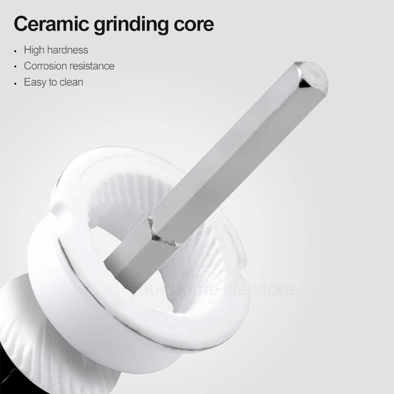 Set Macina Sale E Pepe Elettrico Ricaricabile USB-C - Con Supporto, Macinatura Regolabile E Luce LED Set Macina Sale E Pepe Elettrico Ricaricabile USB-C - Con Supporto, Macinatura Regolabile E Luce LED