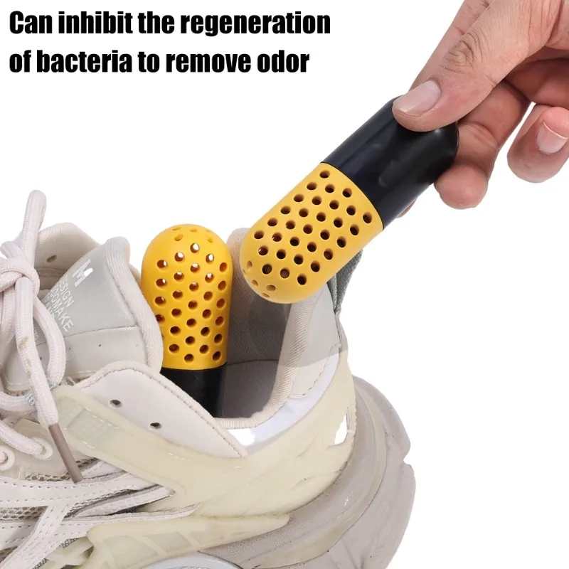 Smell Absorber Capsule 4/2PCS Shoes Deodorizer Capsules Sneaker Gym Bag Locker Feet Sweat Odor Dryer Deodorant Moisture Absorber moisture absorber