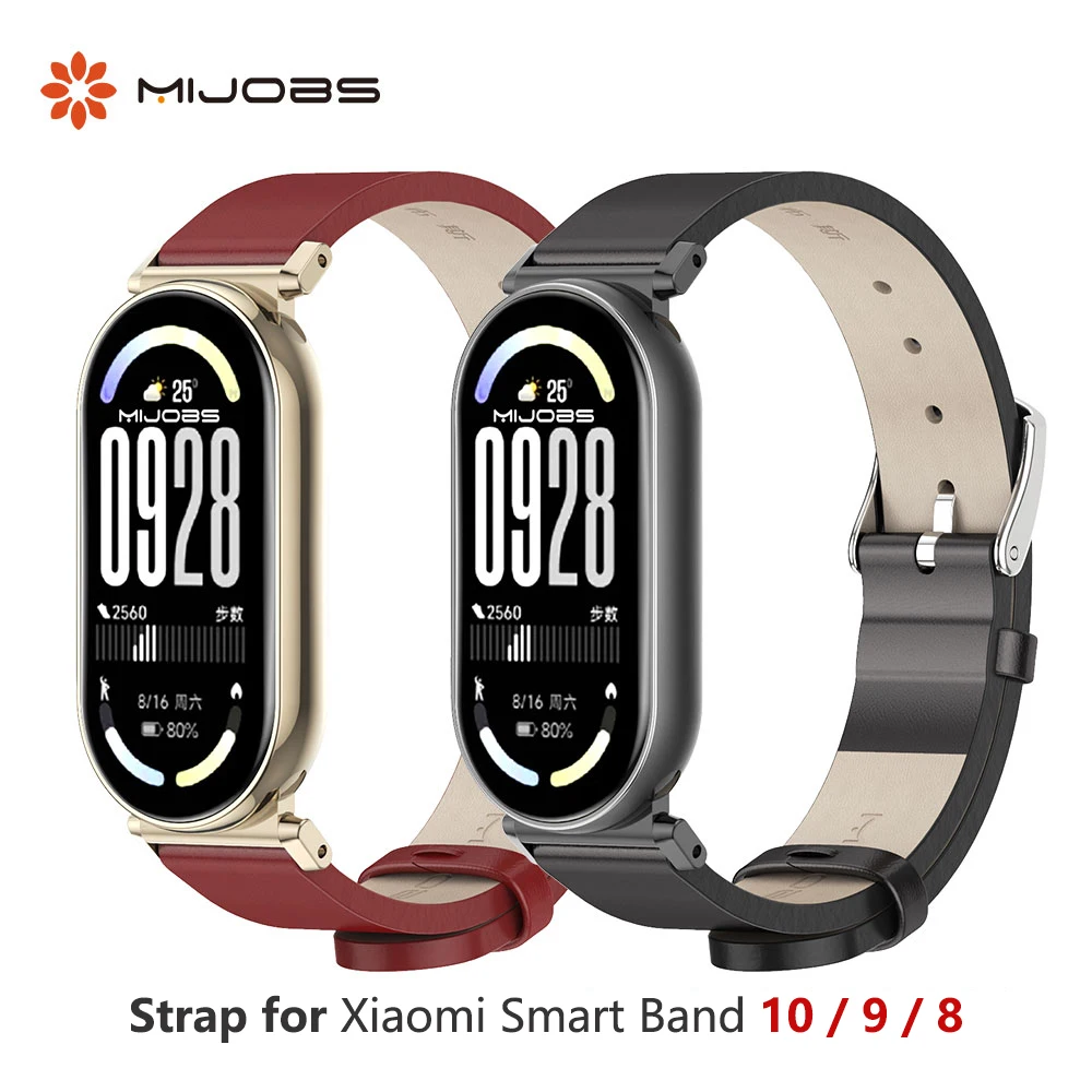 Premium Leather Breathable Watchband Wrist Strap