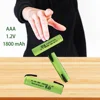 AAA 1.2V 1800mAh Rechargeable Battery Ni-Mh Cell With Solder Tabs new Original Toothbrush Electric Shaver For Philips Braun 6