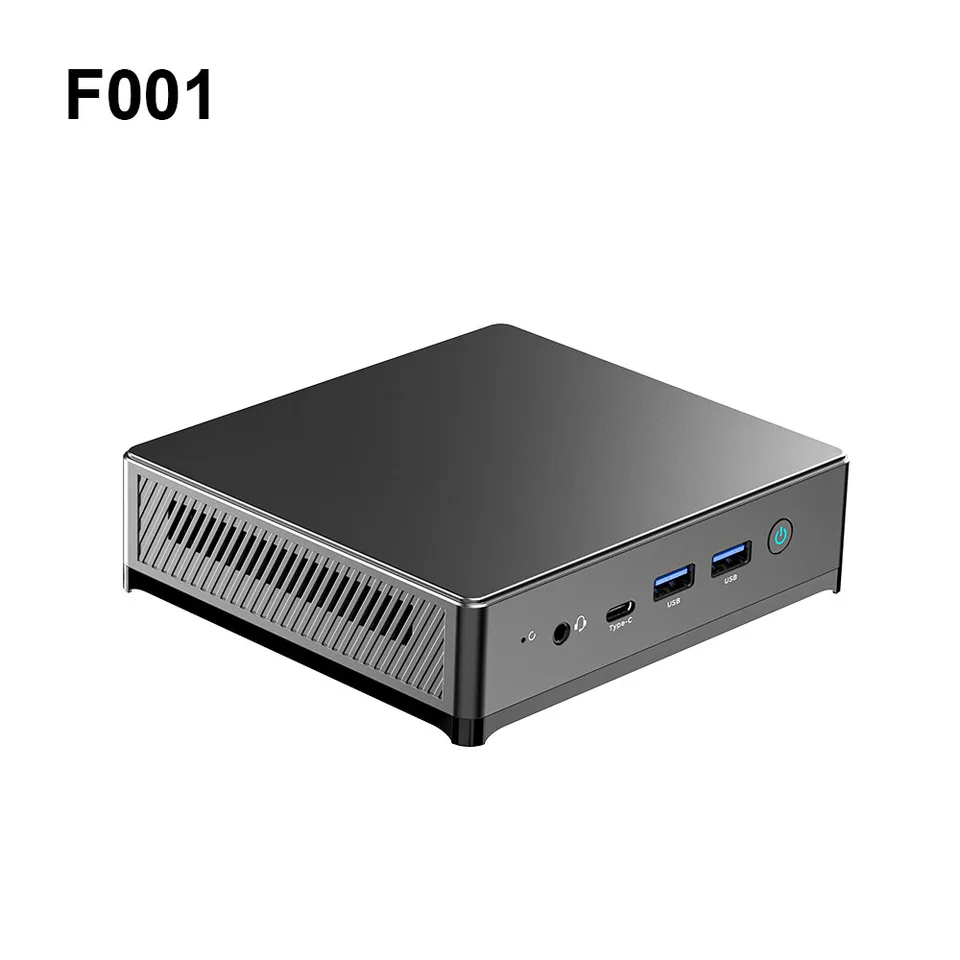 F001 Mini PC Intel N95 Max 32GB DDR4 RAM 1TB NVMe Wall-mountable