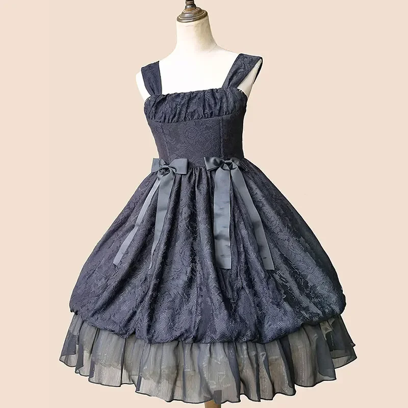 

Sara's Garden ~ Elegant Lolita JSK Dress Sweet High Low Dress by Infanta