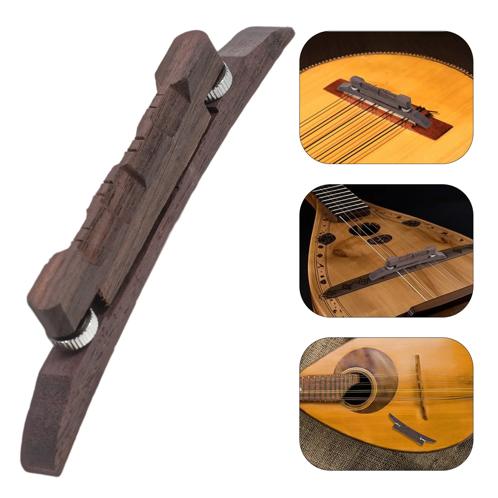 Mandolin Components 120 Characters: Premium Mandolin Bridge String Bridge Guitar Accessory ...