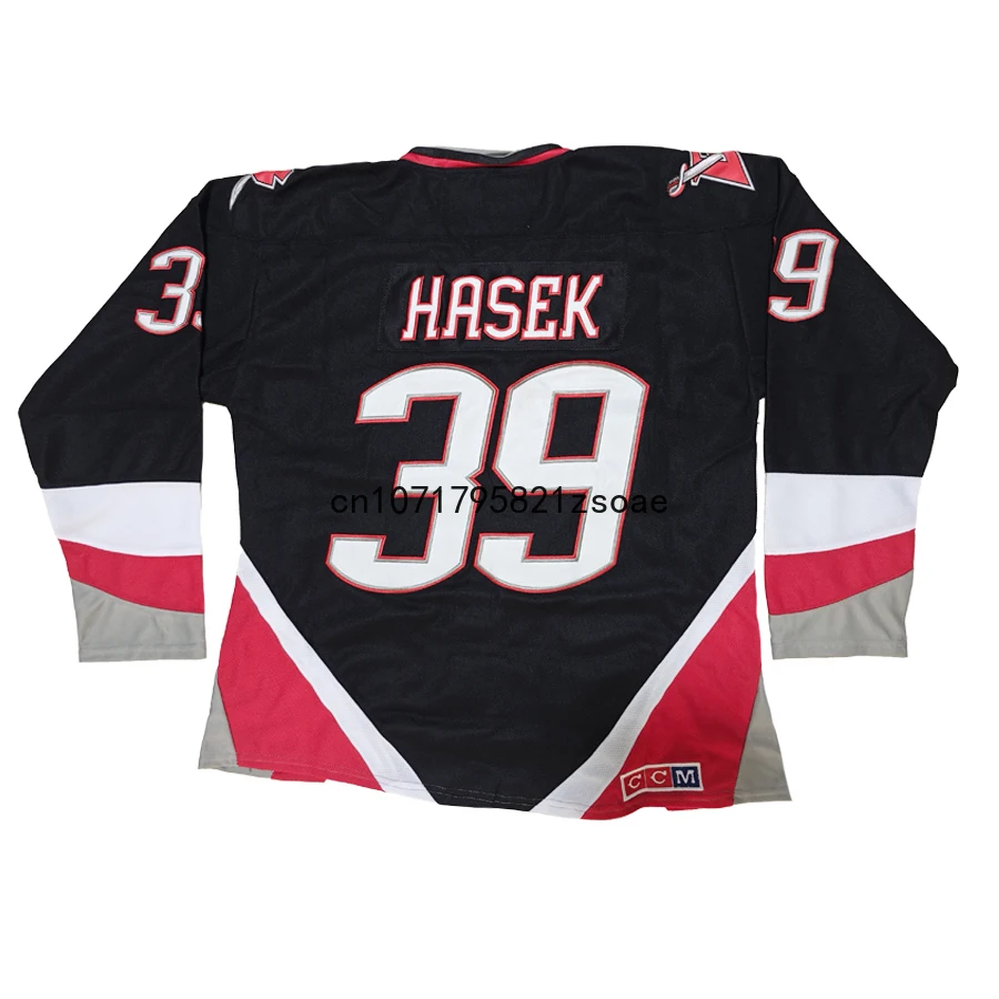 라이언 밀러 저지 아메리카 버팔로 레트로 아이스 하키 유니폼 39 Dominik Hasek 저지 26 Thomas Vanek 저지 All Stitch Us M-3XL